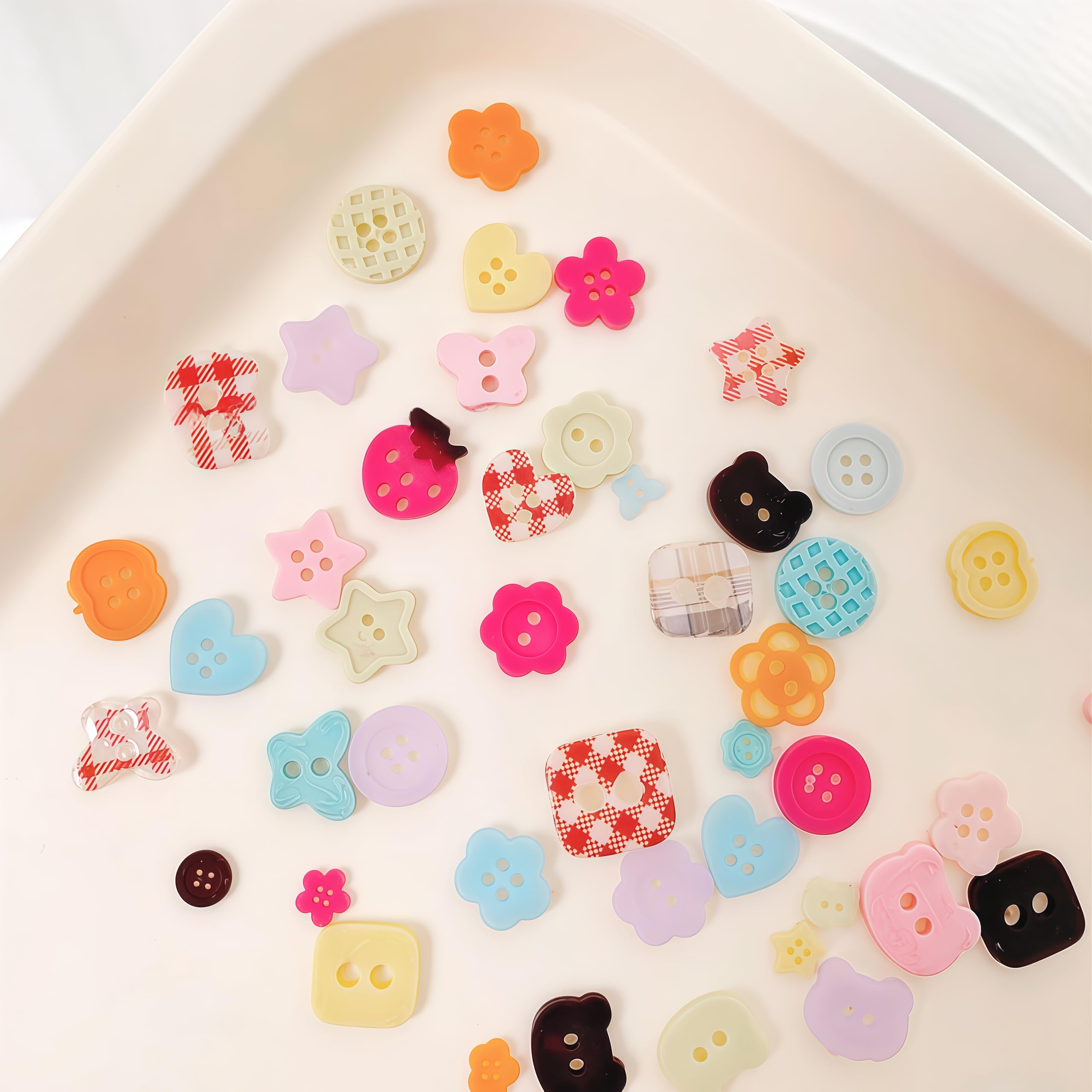 Popping out finished 3D button relief charms from the flexible silicone base.