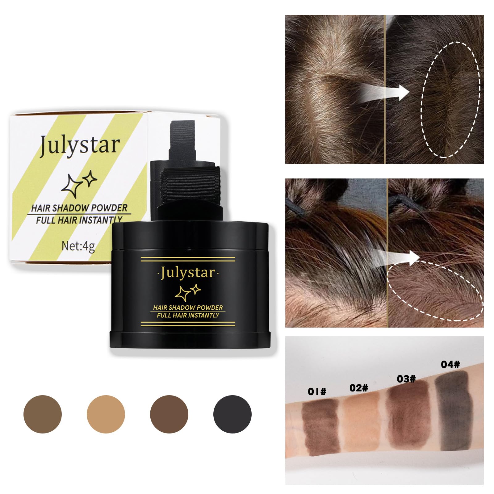 BEAUTYATH portable hairline corrector product sizing details