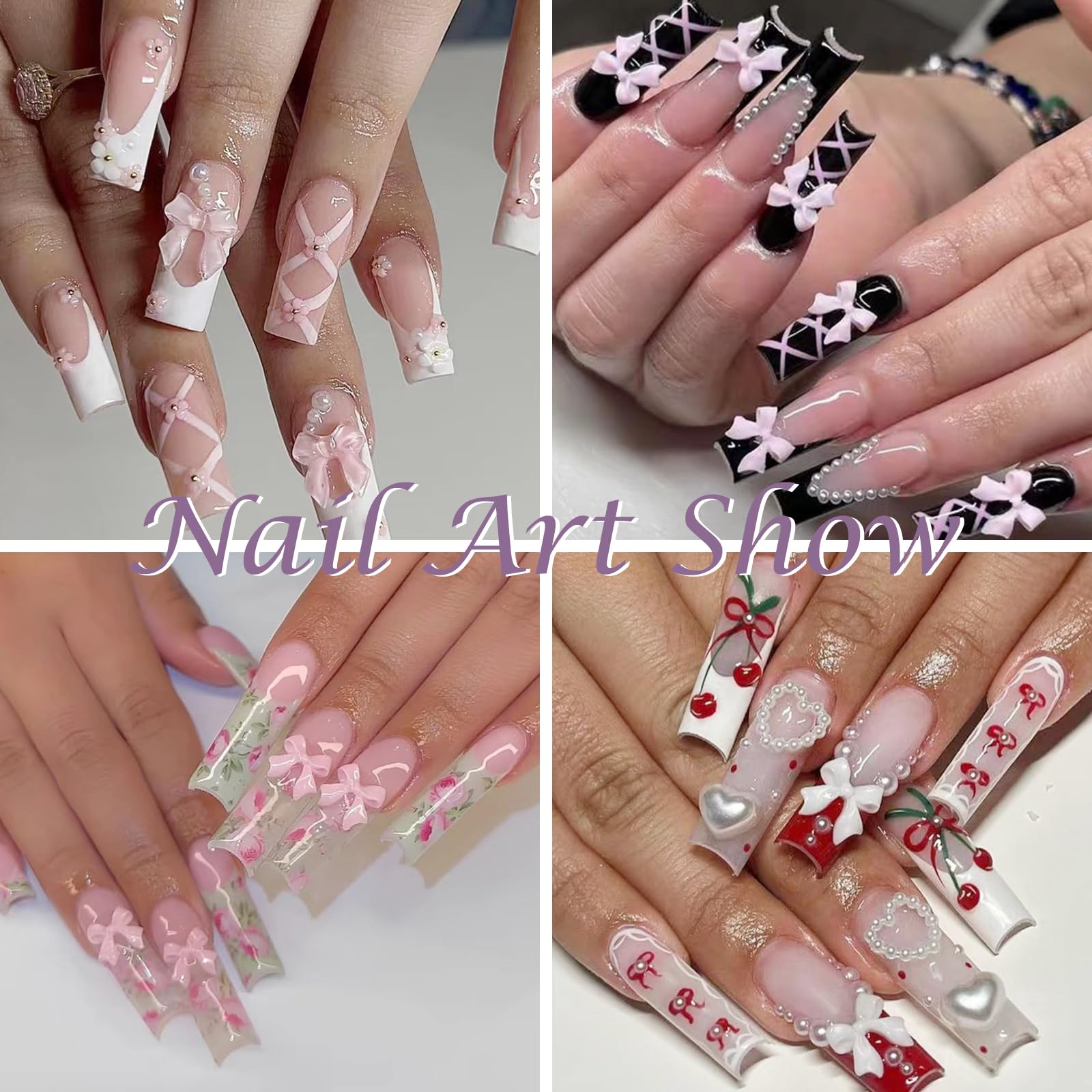 Laza professional salon quality DIY manicure tool set packaging with multi shape templates.
