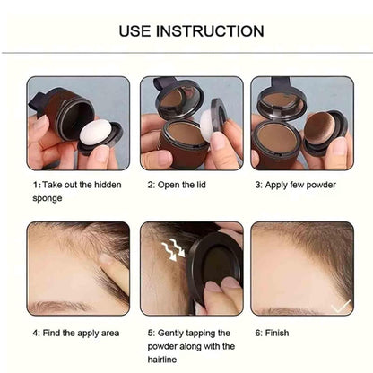 Yipane Hairbear Hair Filler compact container designed for thinning hair solutions