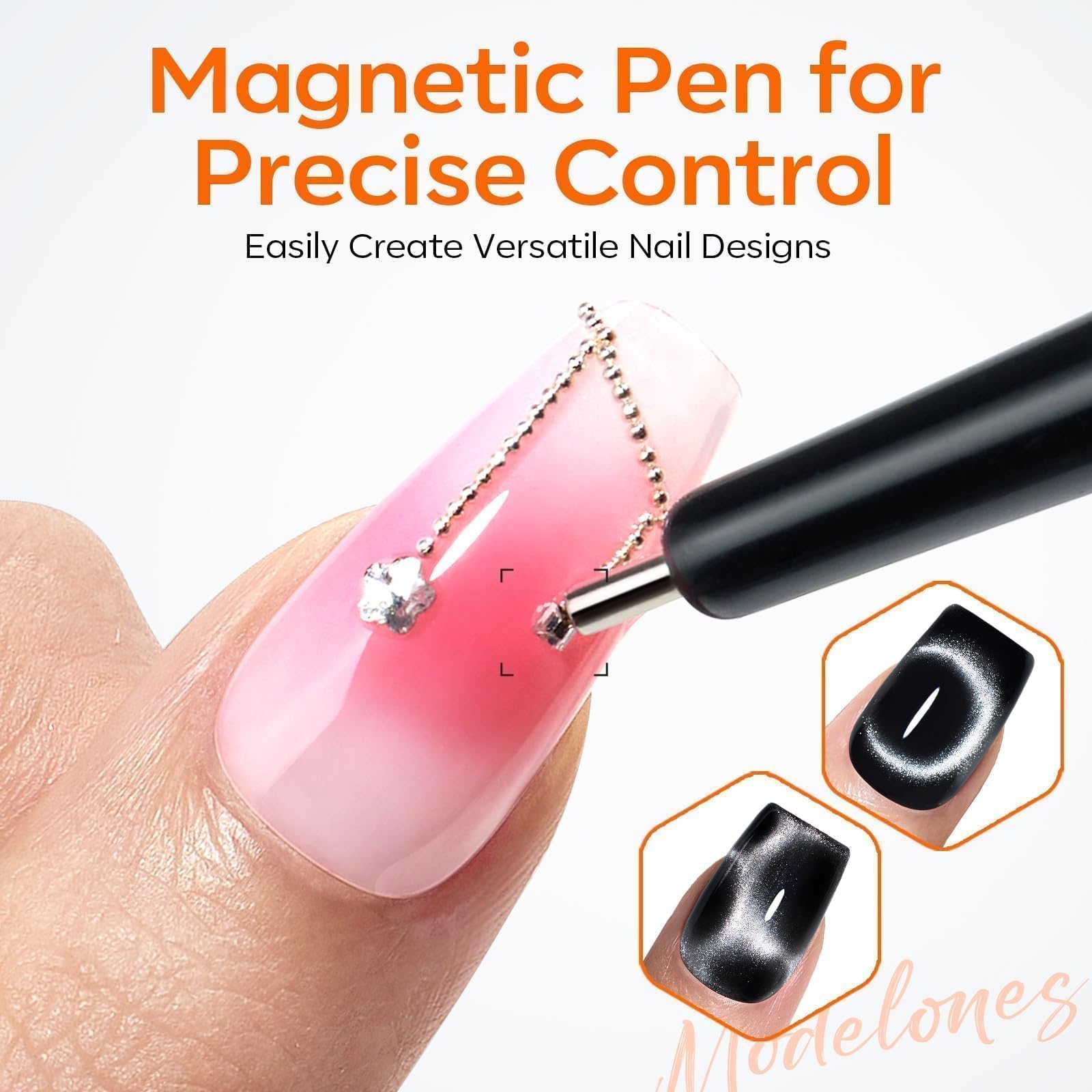 Full collection of Modelones 15 piece nail art magnets