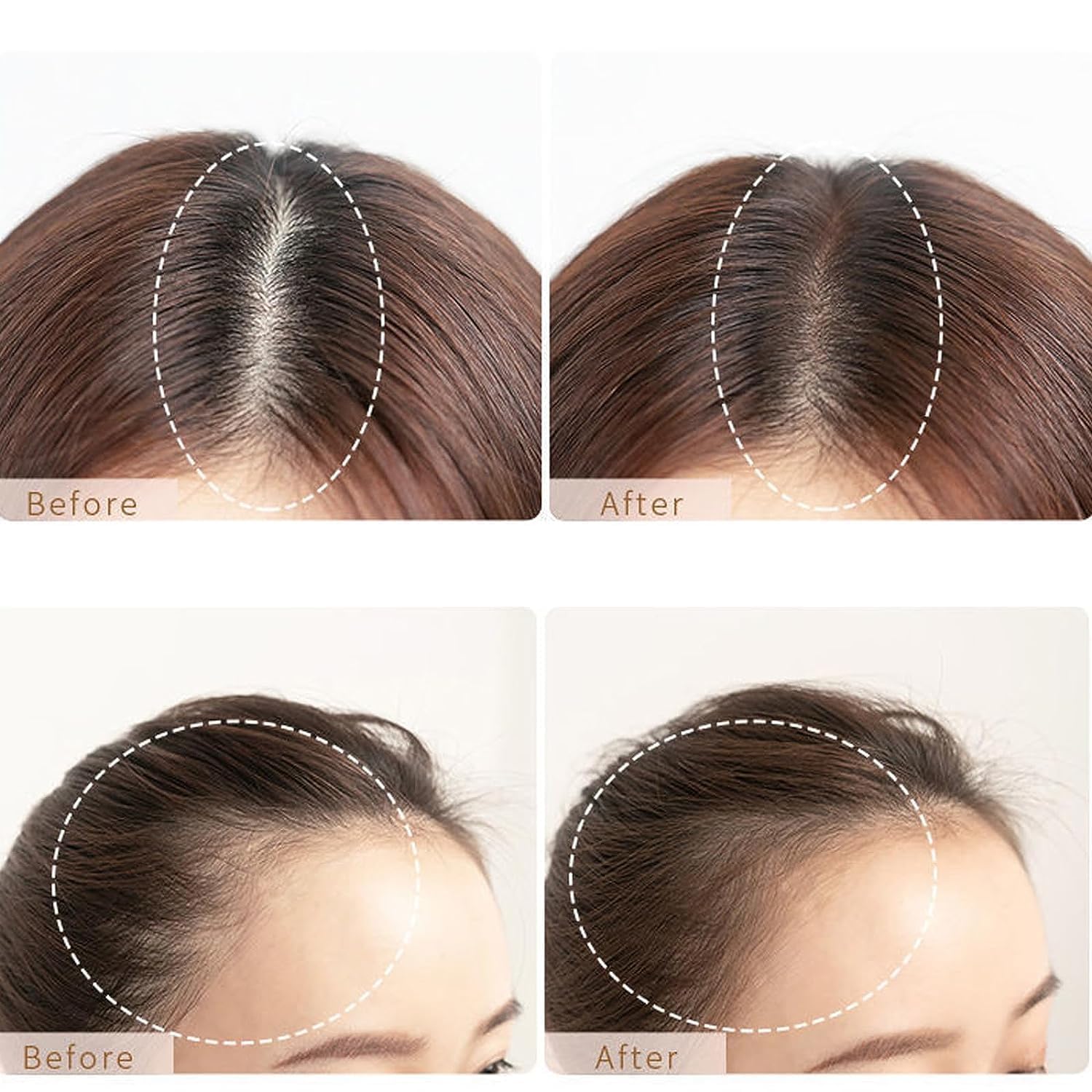 Boldify smudge proof hair filler powder base being opened for application