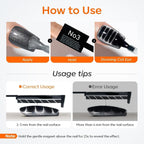 Modelones nail tool set packaging and components