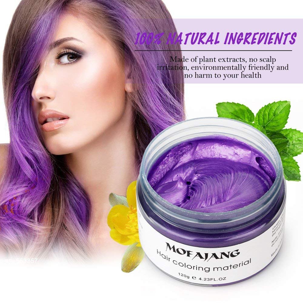 Mofajang natural hairstyle color wax 120 grams size