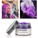 Mofajang 120 grams purple hair wax packaging side