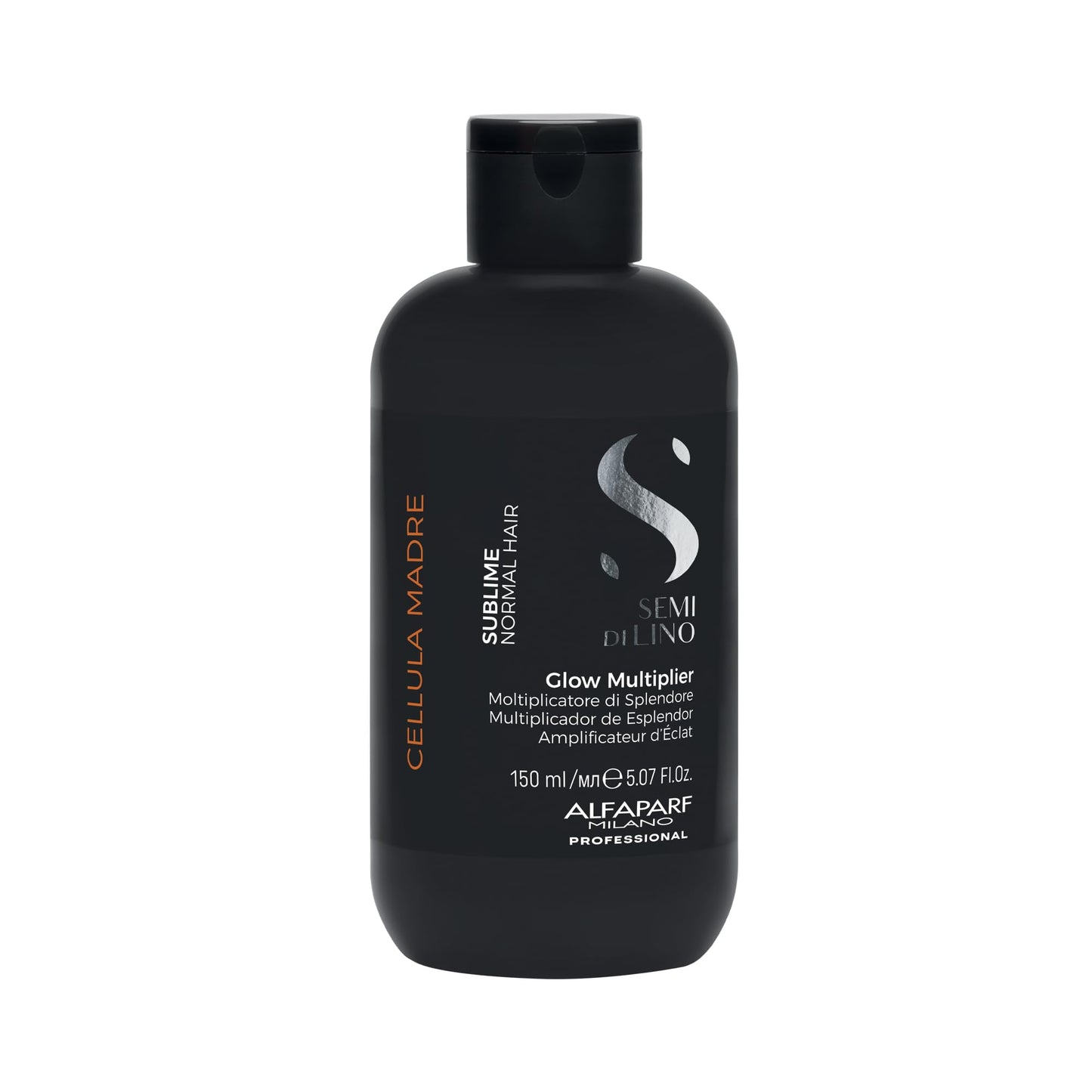 Close up of Alfaparf Milano Sublime renewing elixir vials showing the premium Argan stem cell formula