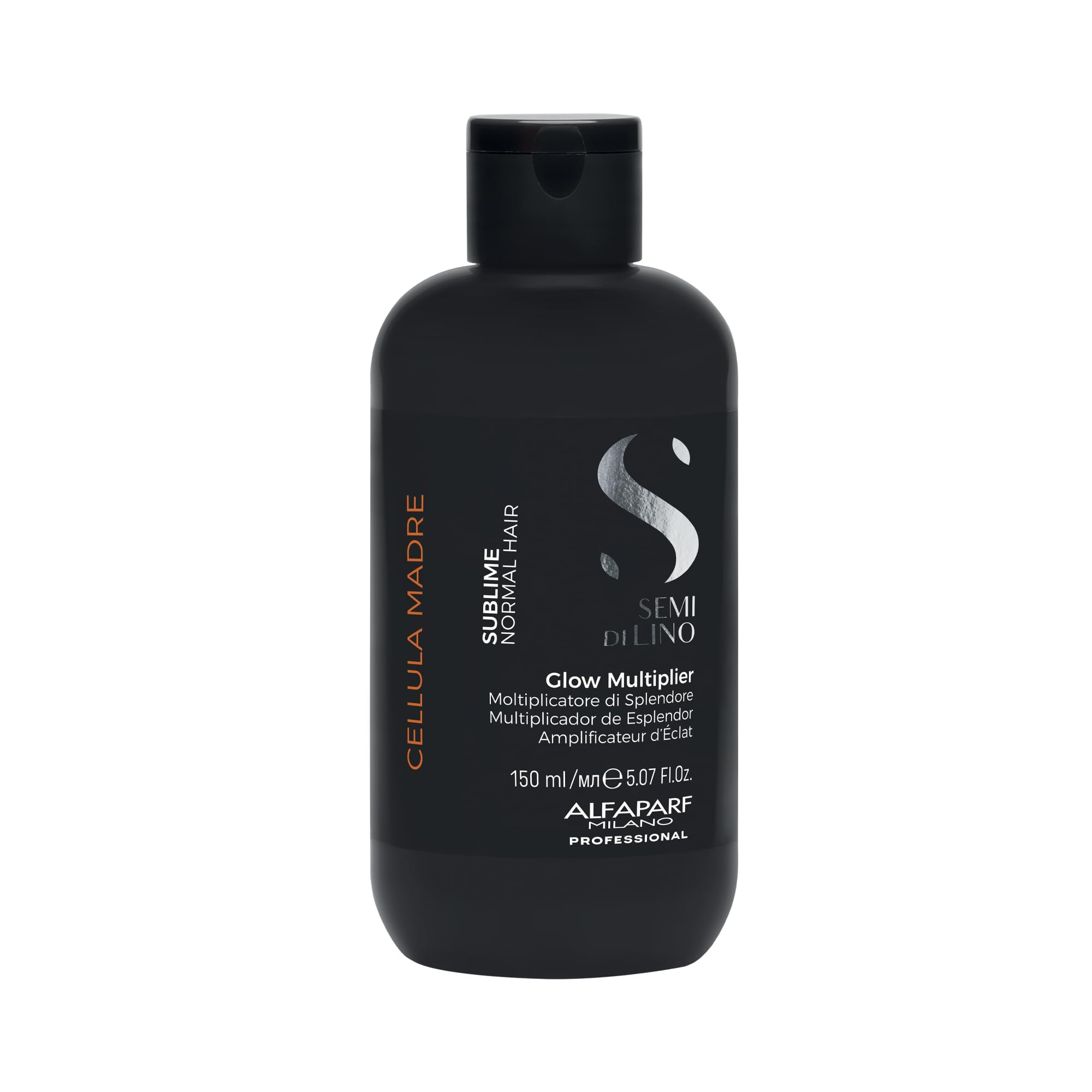 Close up of Alfaparf Milano Sublime renewing elixir vials showing the premium Argan stem cell formula