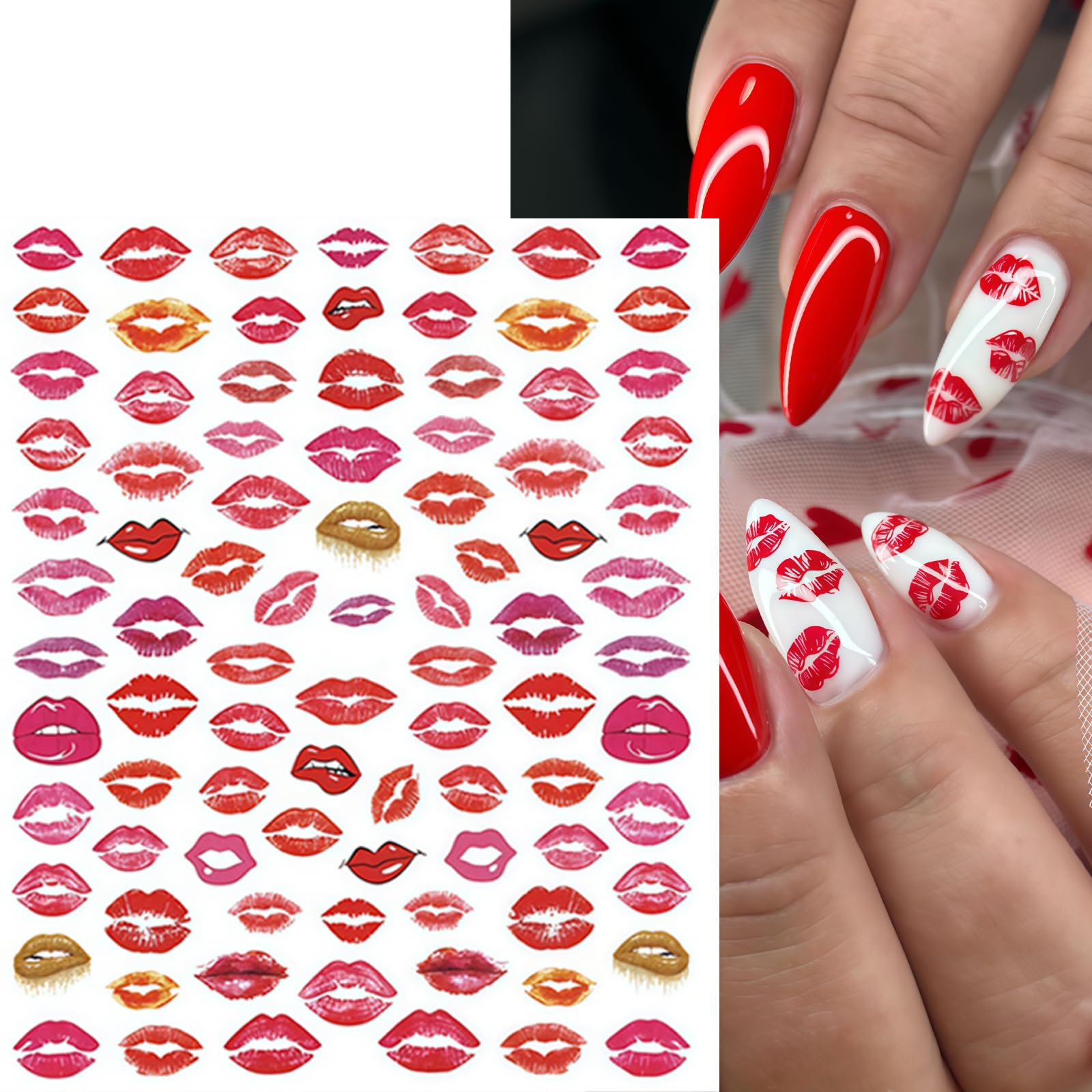 Hoxieya self-adhesive nail stickers for DIY manicure