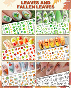 Iddfeve Christmas and Halloween holiday nail stickers
