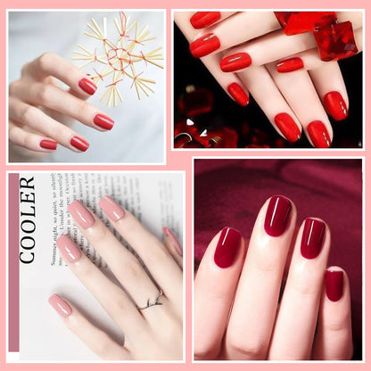 Close up of Silpecwee self adhesive nail polish strips