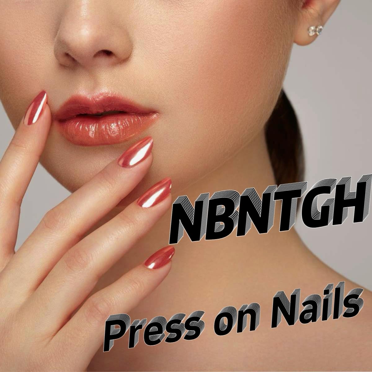 Complete sheet layout of strawberry mousse cake nail stickers