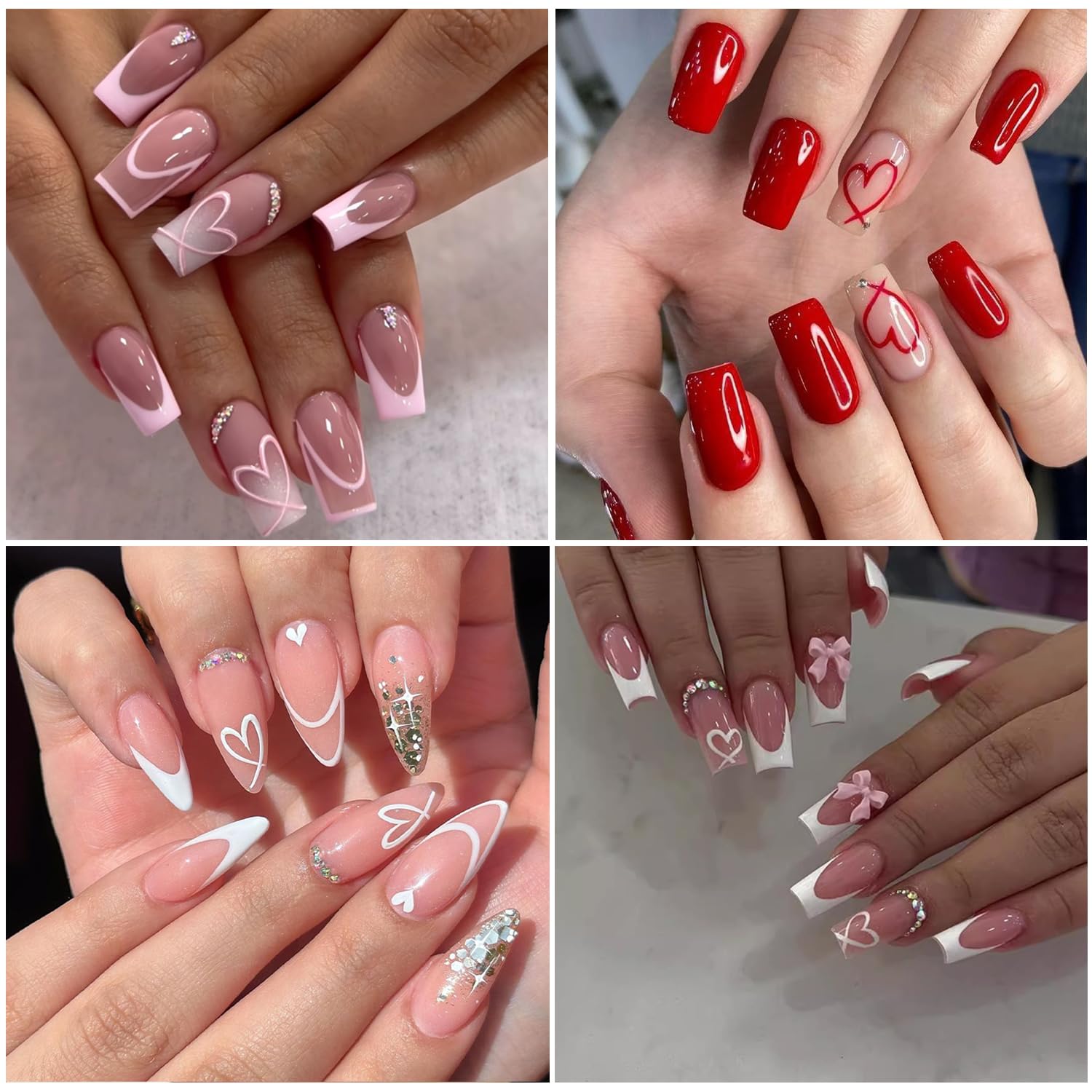 Professional nail art using BSBTBZ wavy line decals