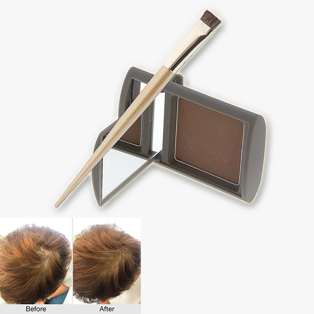 Joan Rivers Beauty scalp concealer powder red shade texture detail