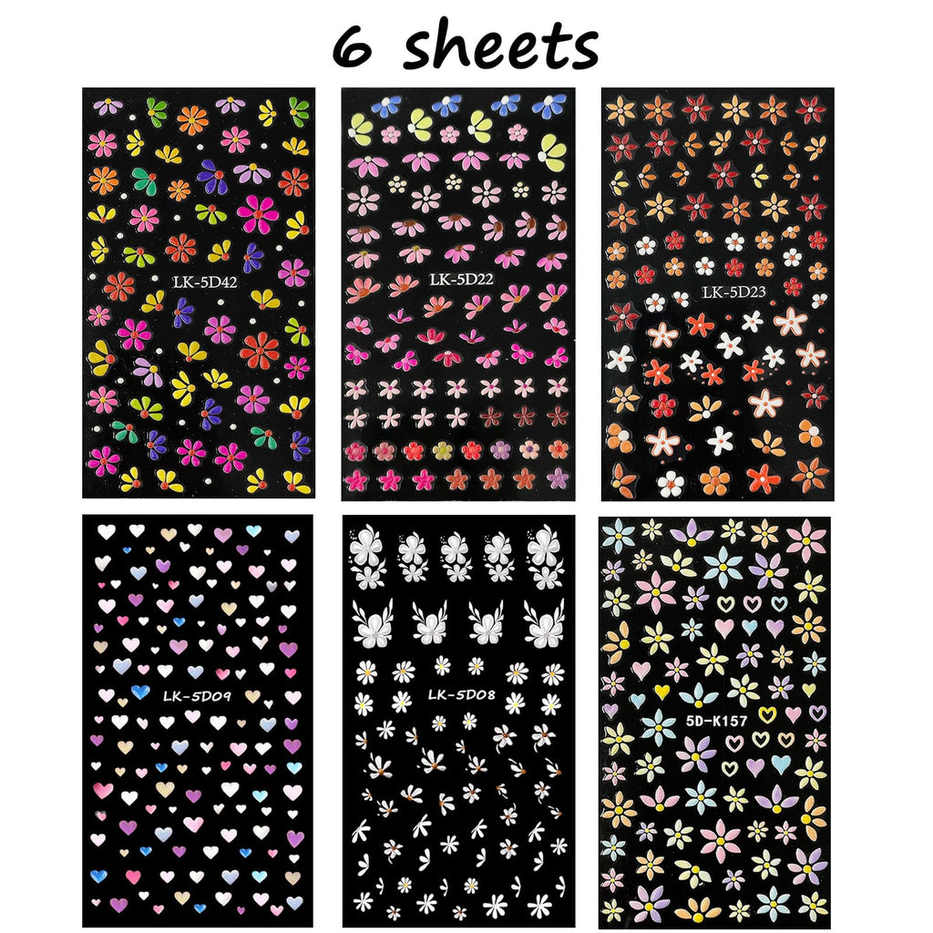 Yosommk VelvetGlow nail art kit elements laid out for DIY manicure application