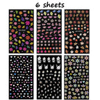 Yosommk VelvetGlow nail art kit elements laid out for DIY manicure application