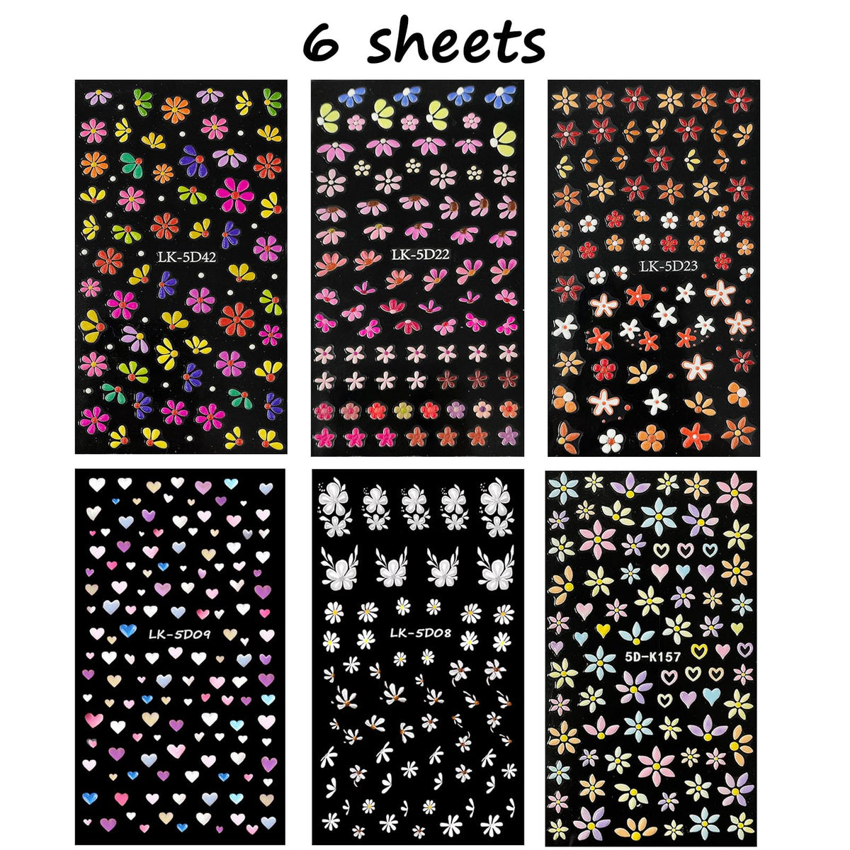 Yosommk VelvetGlow nail art kit elements laid out for DIY manicure application