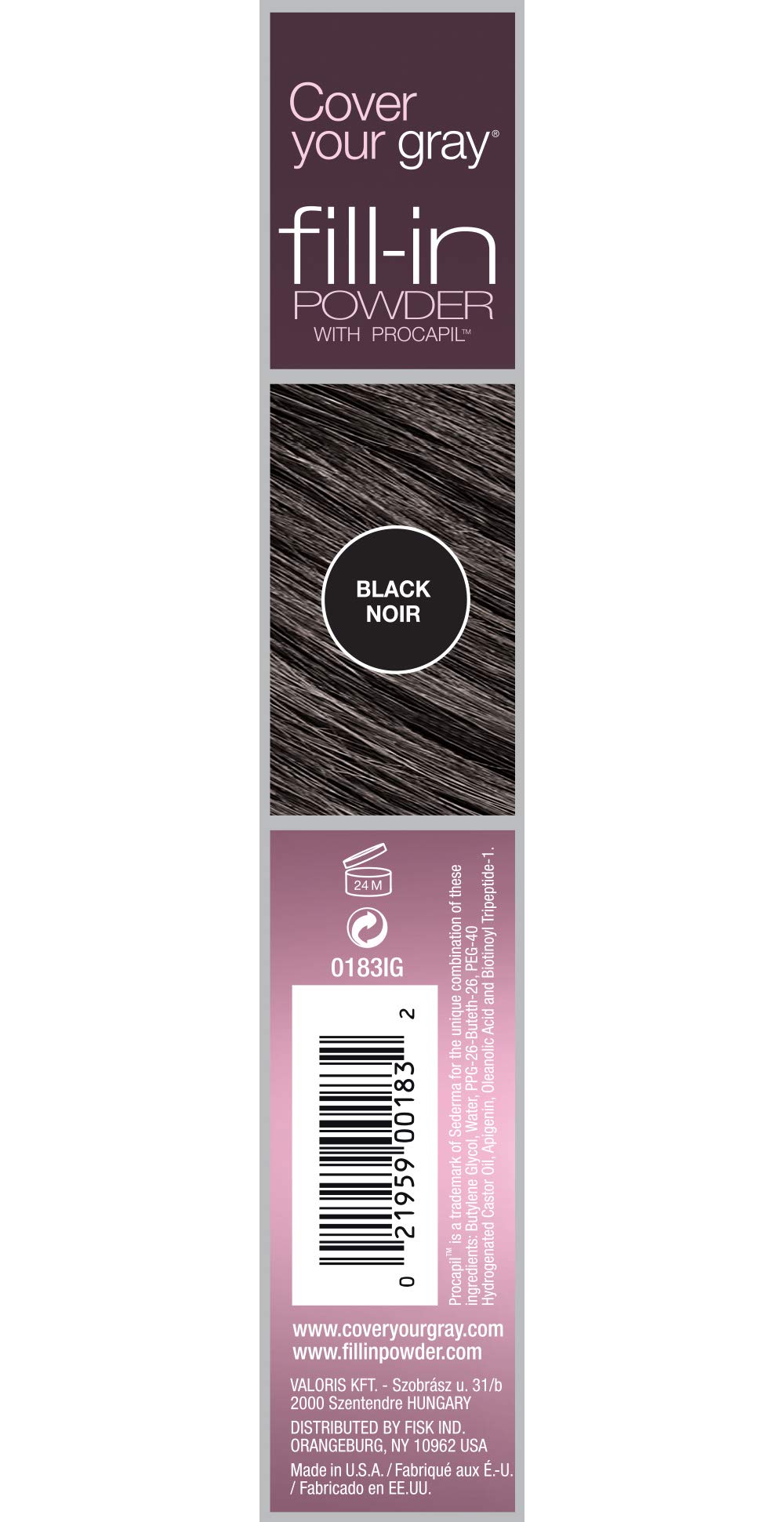 Cover Your Gray powder brush applicator detail