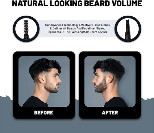 VOID Homme Gray Beard Pencil Filler Set of 4 showcasing the precise tip for covering patches