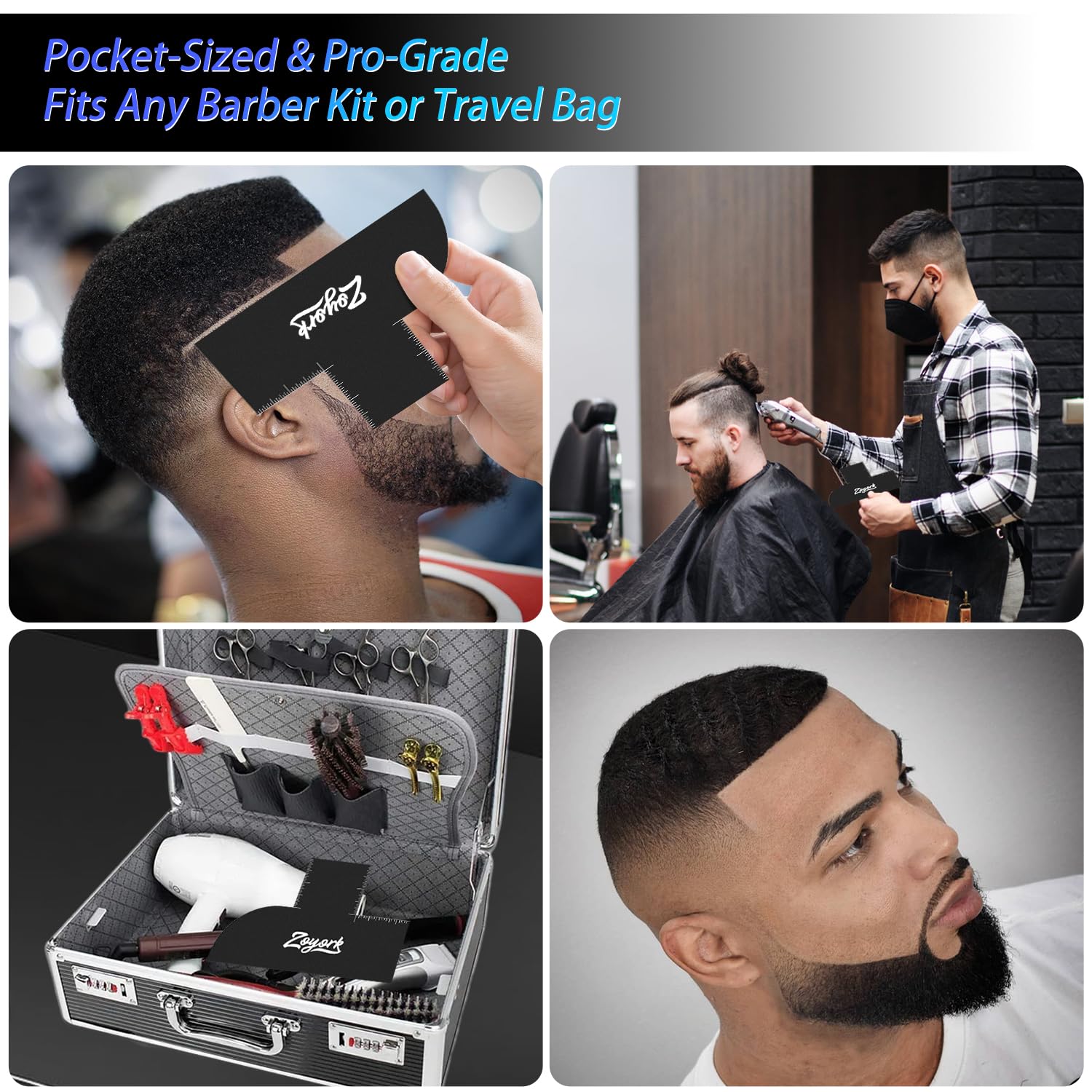 Washable haircut enhancement stencil blocking color spray bleed on skin