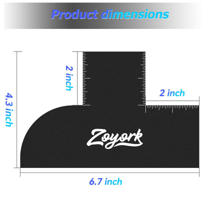 Compact lightweight Zoyork edge up tool resting inside a professional grooming kit