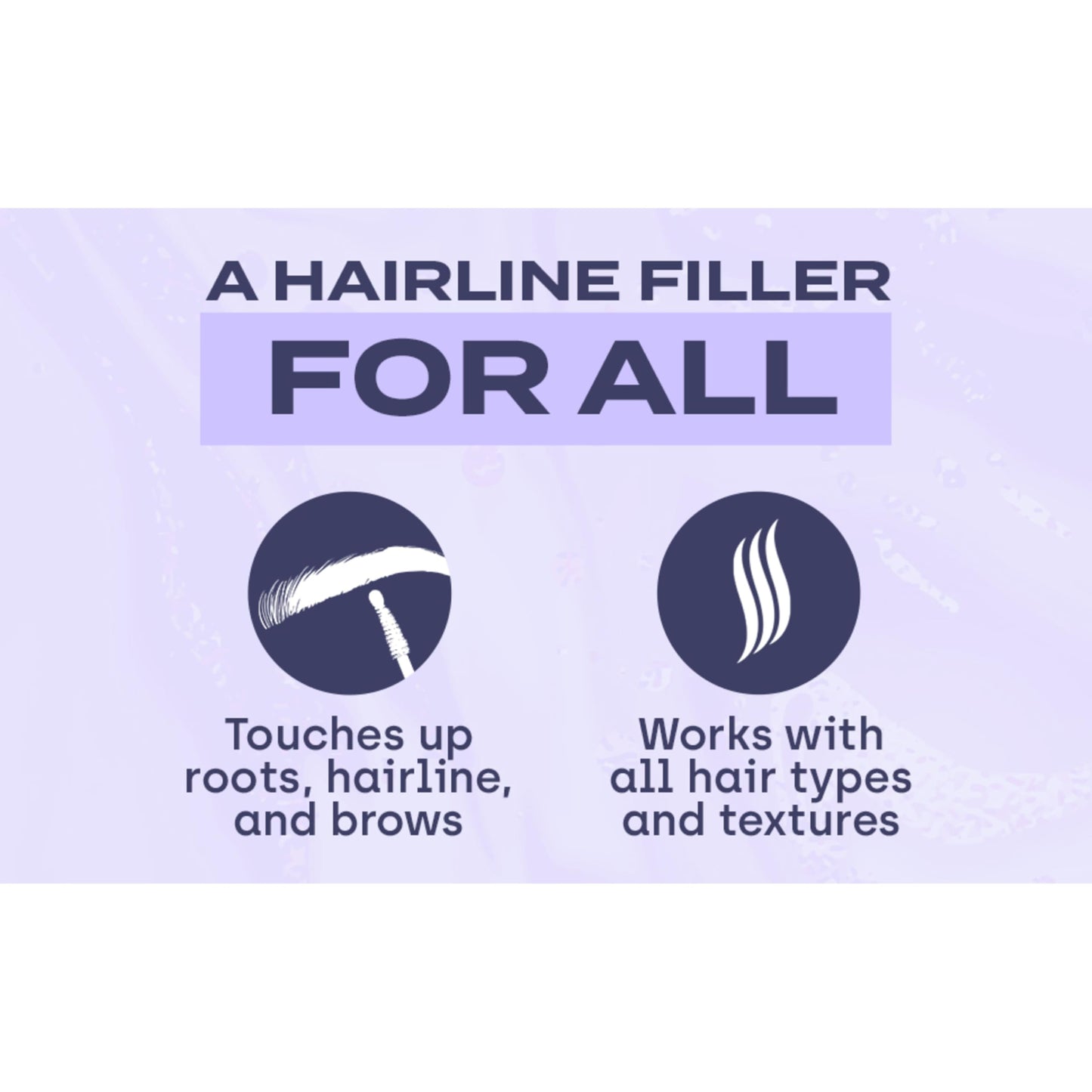 Toppik Fill Me In Hairline Filler Medium Brown swatch of the keratin and argan oil formula