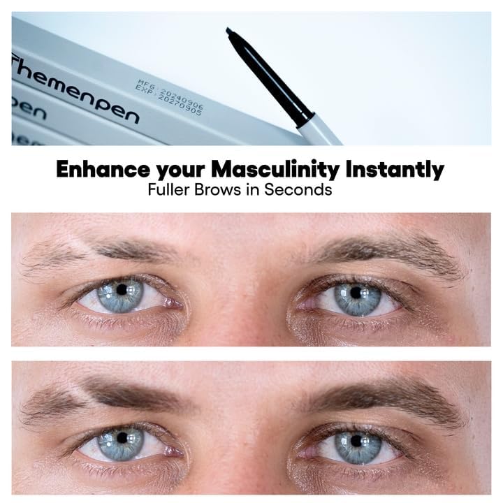The Men Pen Beard Filler for Men microblading tip detail