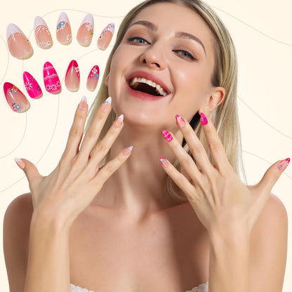 Full collection of 30 sheets of DIY nail decoration stickers