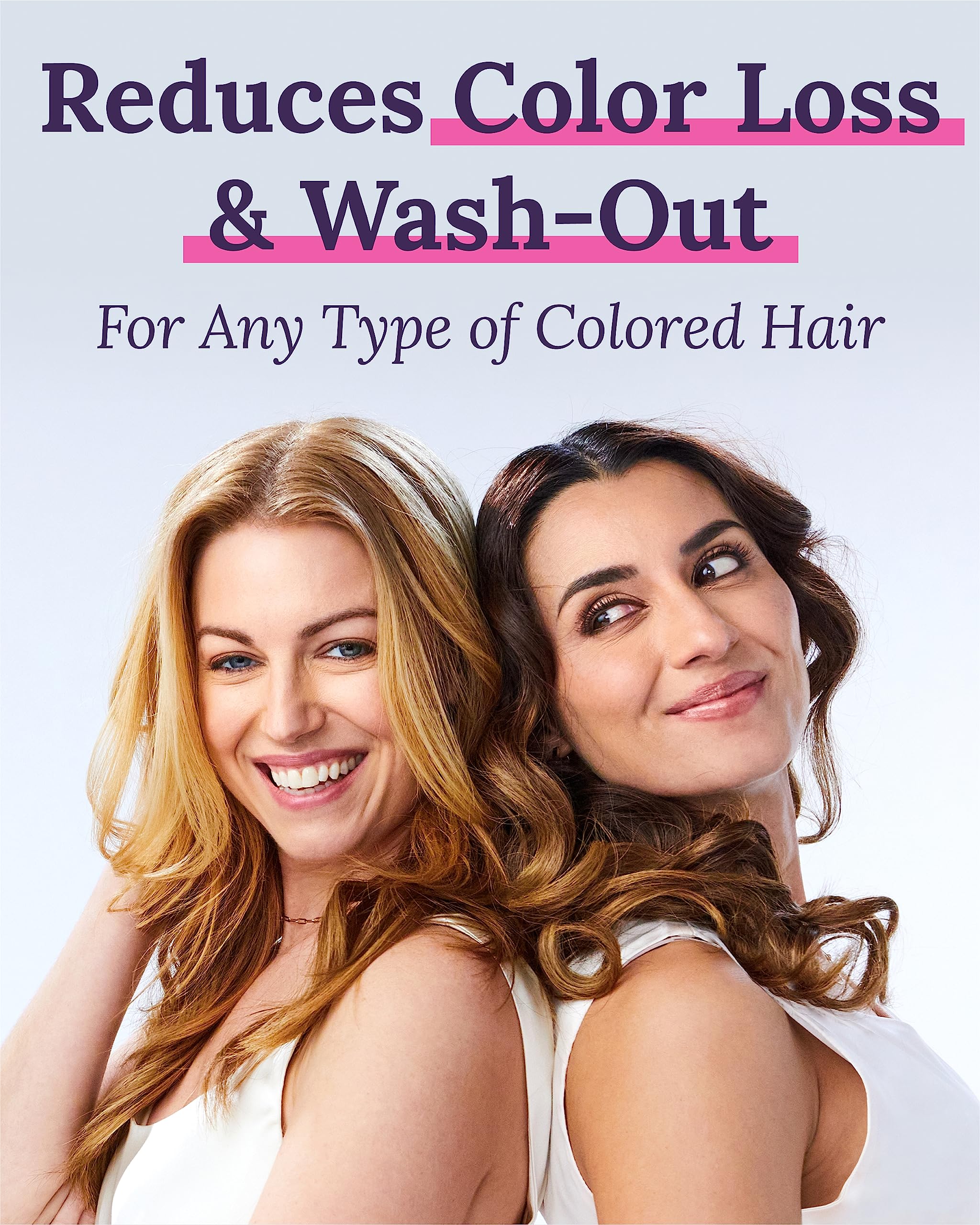 Keranique sulfate free conditioner for color treated hair packaging details and instructions.