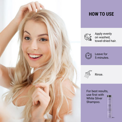 Lakme Teknia daily neutralizer mask packaging for cool blonde protection