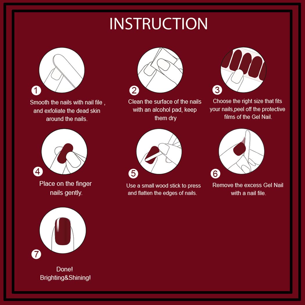 Detailed view of dark solid color nail decals