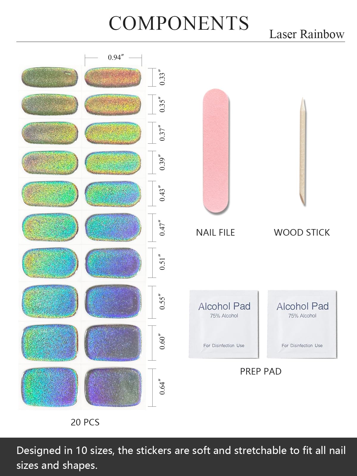 AutyaMee semi cured gel strips application process