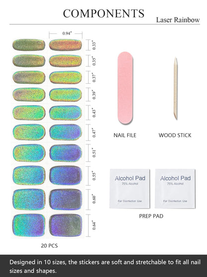 AutyaMee semi cured gel strips application process