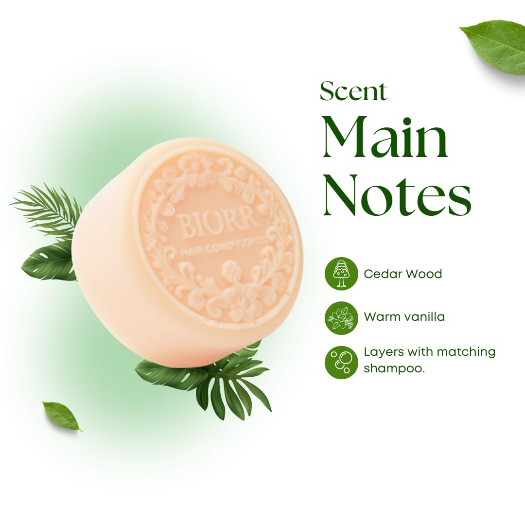 BIORR luxe collection eco-friendly moisturizing hair care bar