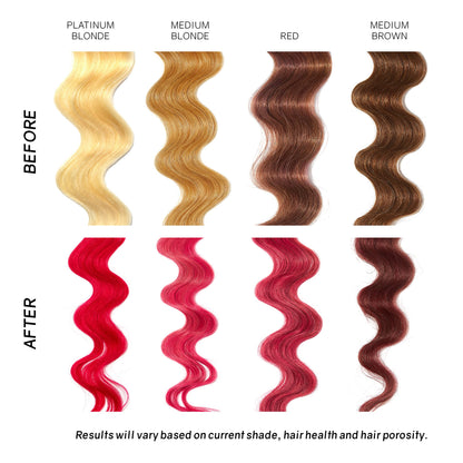 Overtone semi permanent pink dye ingredients label