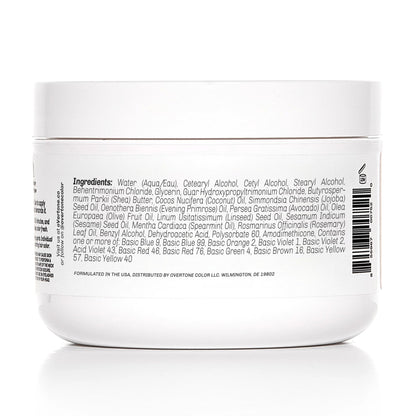 Overtone eight ounce hair coloring conditioner product shot