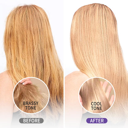 Imported USA hair salon formula Juuce purple spray for silver hair
