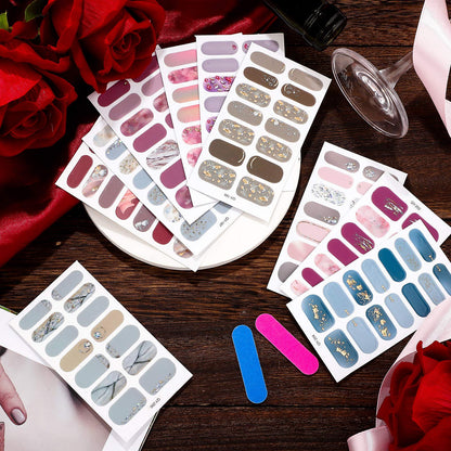 Full collection of Maitys classic style nail polish strips