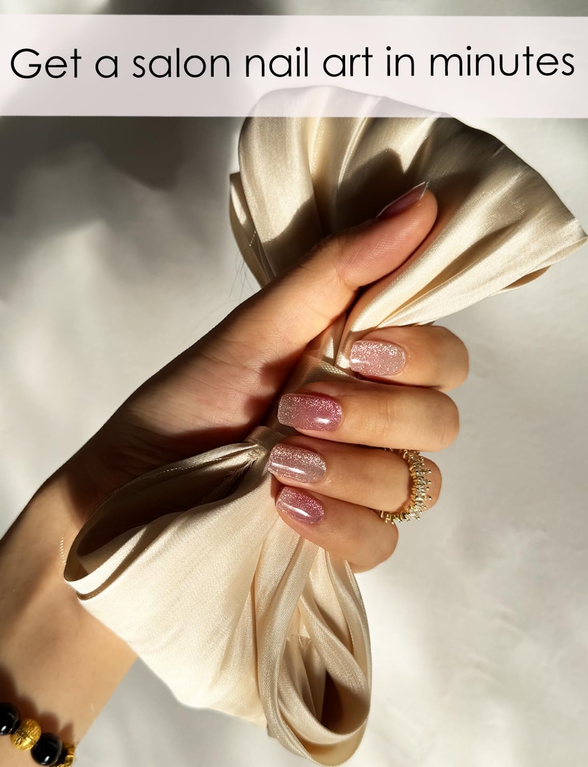 Wahrshei gel nail wraps application kit with file and stick