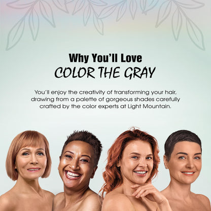 Light Mountain Color the Gray botanical powder ingredients list view