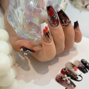 Two sheets of SIMAYKUWA textured nail art stickers