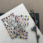 Billiards 8 ball and dice design nail decals