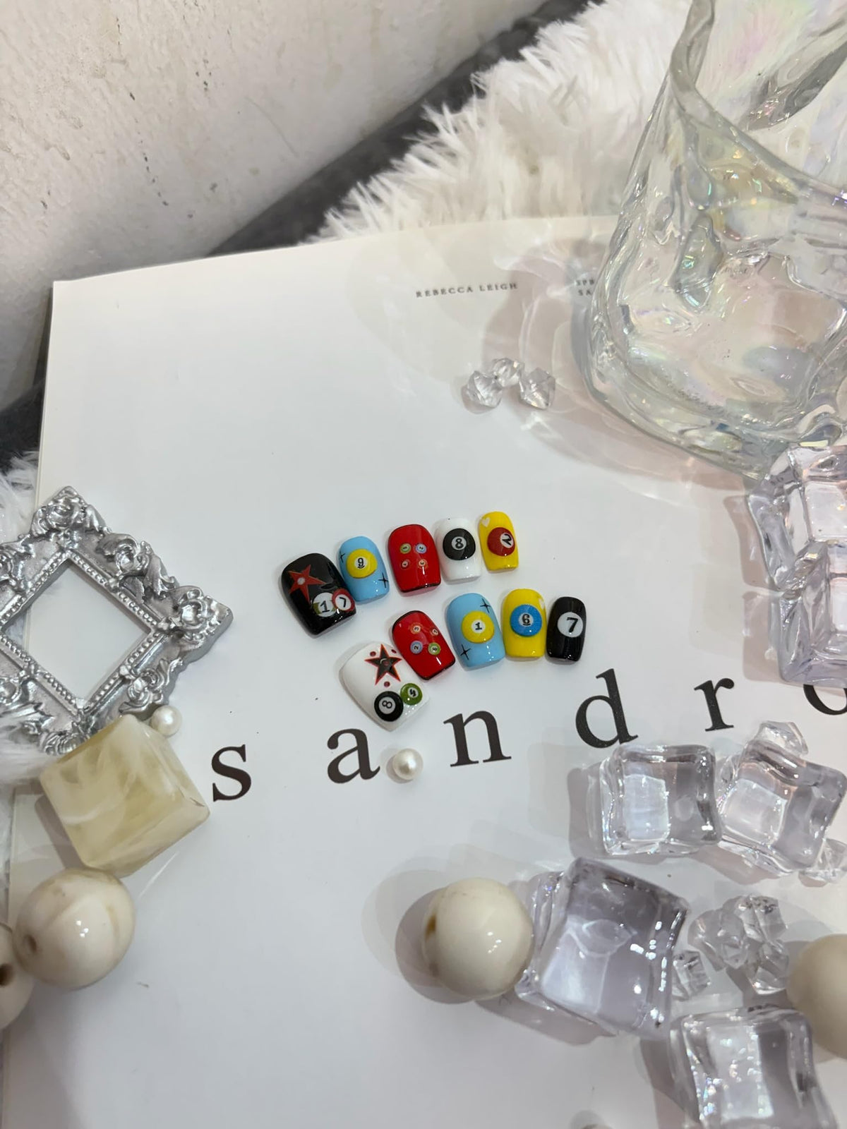 Two sheets set of Simaykuwa nail stickers