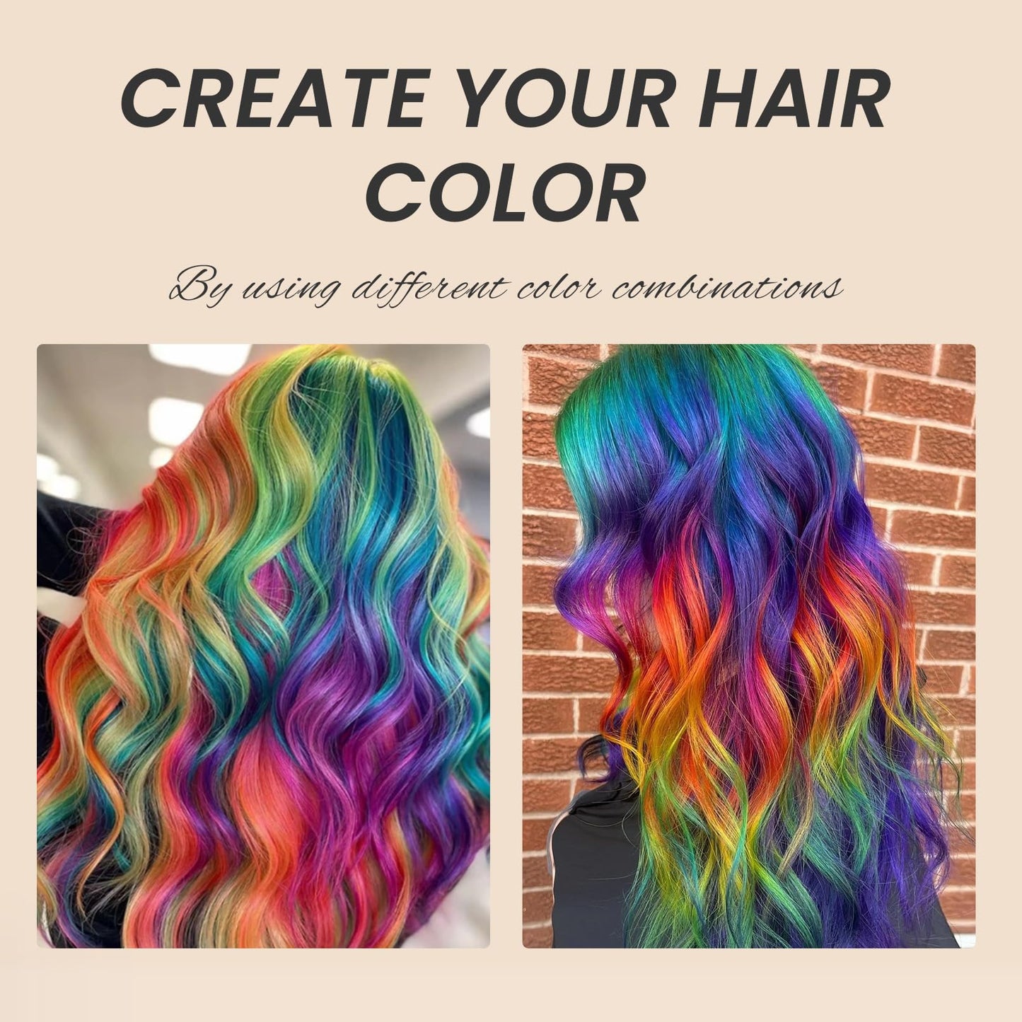 Luxecolors authentic imported beauty purple hair care product