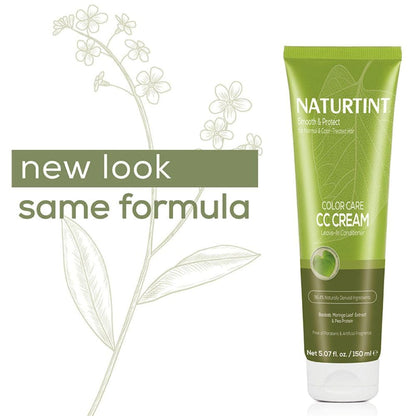 Naturtint leave in conditioner packaging displaying brand authenticity