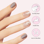 Dashing Diva UV free gel nail wrap package back instructions view