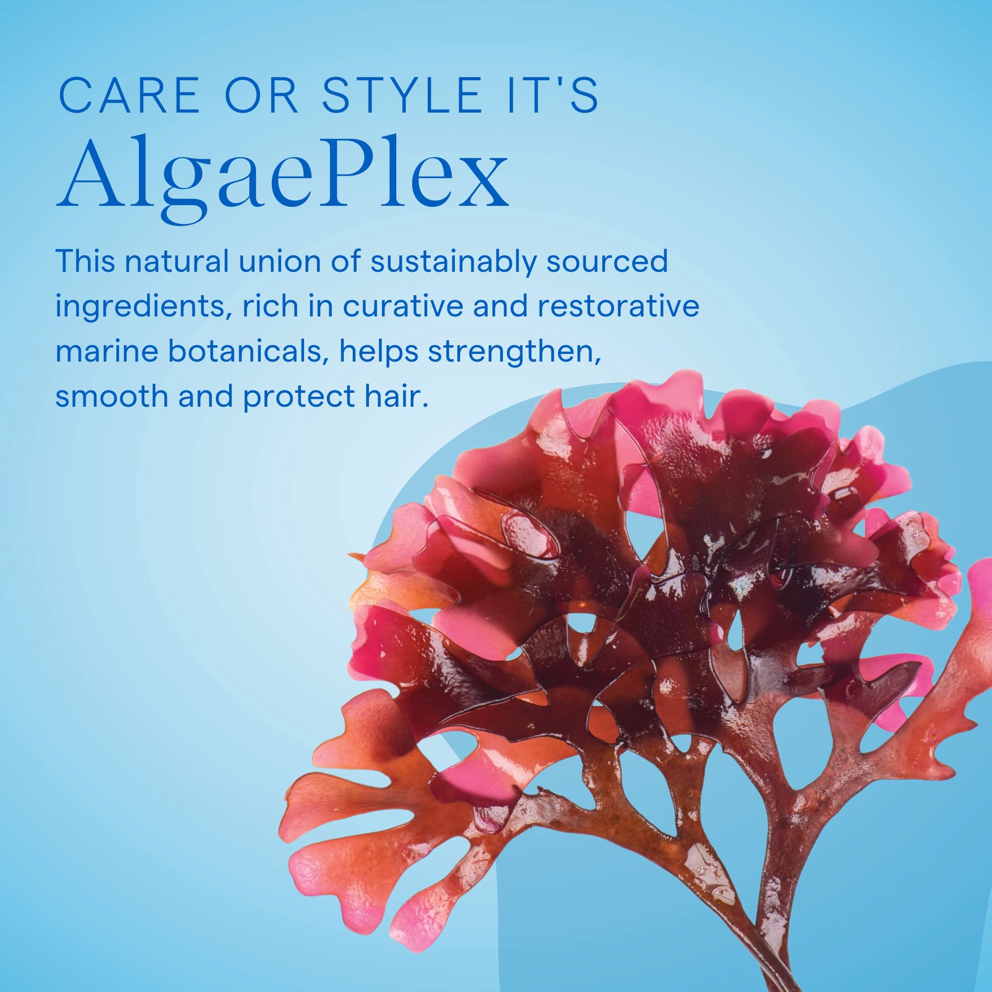 Aquage professional color safe conditioner liter size bottle made from 100 percent recyclable ocean bound plastic