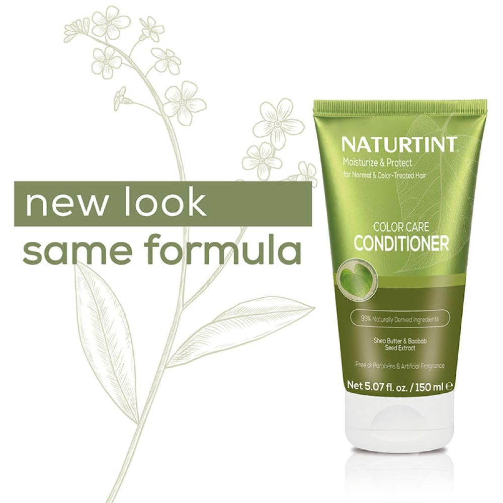 Authentic USA imported Naturtint color care conditioner packaging on a clean background
