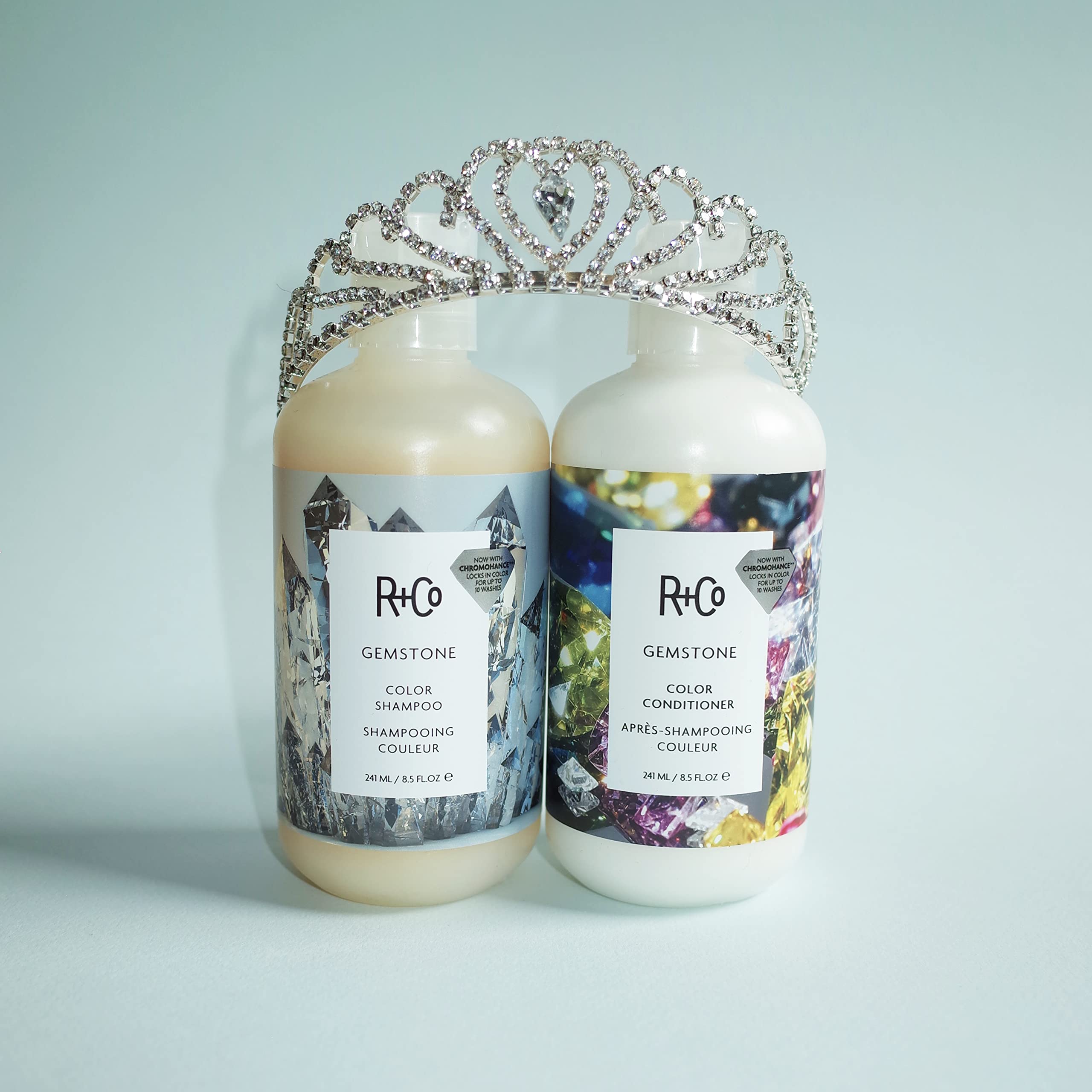 R+Co Gemstone Color Conditioner texture view demonstrating the rich hydrating cream consistency