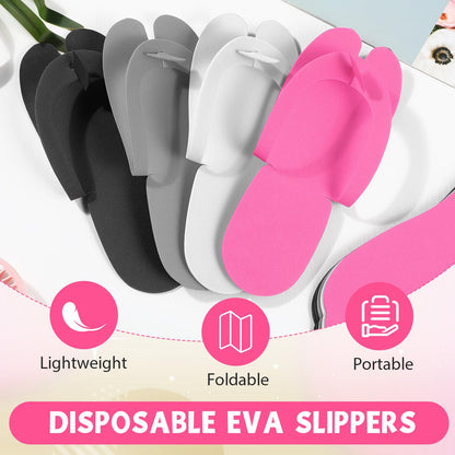 Lightweight EVA foam pedicure slippers for nail salons