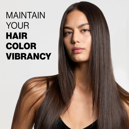 Keracolor clear sulfate free shampoo alternative being dispensed for application